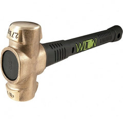 Wilton - Non-Sparking Hammers Tool Type: Brass Hammer Head Material: Brass - Exact Industrial Supply