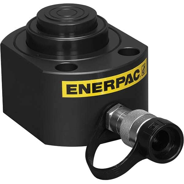 Enerpac - Compact Hydraulic Cylinders Type: Multi-Stage Mounting Style: Base Mounting Holes - Exact Industrial Supply