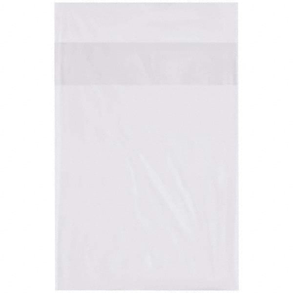 Value Collection - Pack of (1000), 10 x 15" 2 mil Flap Lock Poly Bags - Exact Industrial Supply