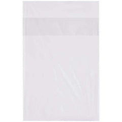 Value Collection - Pack of (1000), 11 x 14" 2 mil Flap Lock Poly Bags - Exact Industrial Supply