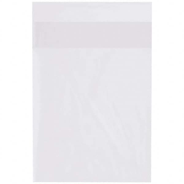 Value Collection - Pack of (1000), 14 x 16" 2 mil Flap Lock Poly Bags - Exact Industrial Supply