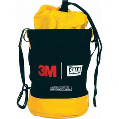 DBI/SALA - Canvas, Black/Yellow Tool Bucket - Exact Industrial Supply