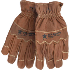 Arc Flash & Flame Protection Gloves; Protection Type: Arc Flash; Maximum Arc Flash Protection (cal/Sq. cm): 14.0 cal/cm ™; Hand: Paired; Lining Material: Unlined; Size: Medium; PSC Code: 4240; Maximum Arc Flash Protection Rating: 14.0 cal/cm ™