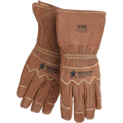 Arc Flash & Flame Protection Gloves; Protection Type: Arc Flash; Maximum Arc Flash Protection (cal/Sq. cm): 61.4 cal/cm ™; Hand: Paired; Lining Material: Unlined; Size: X-Large; PSC Code: 4240; Maximum Arc Flash Protection Rating: 61.4 cal/cm ™