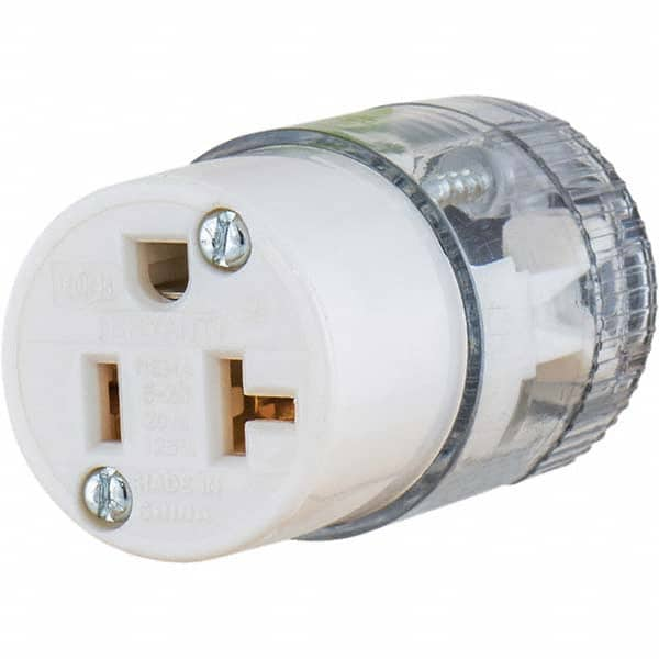 Bryant Electric - Straight Blade Plugs & Connectors Connector Type: Connector Grade: Hospital - Exact Industrial Supply