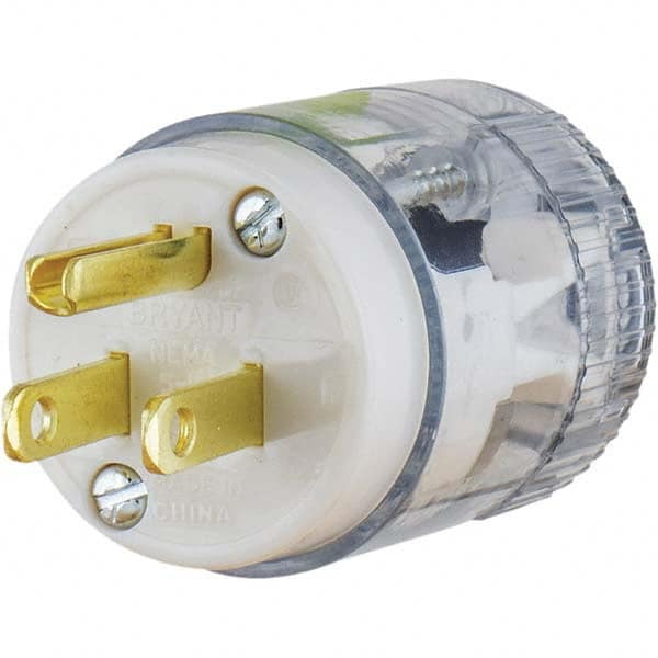 Bryant Electric - Straight Blade Plugs & Connectors Connector Type: Plug Grade: Hospital - Exact Industrial Supply
