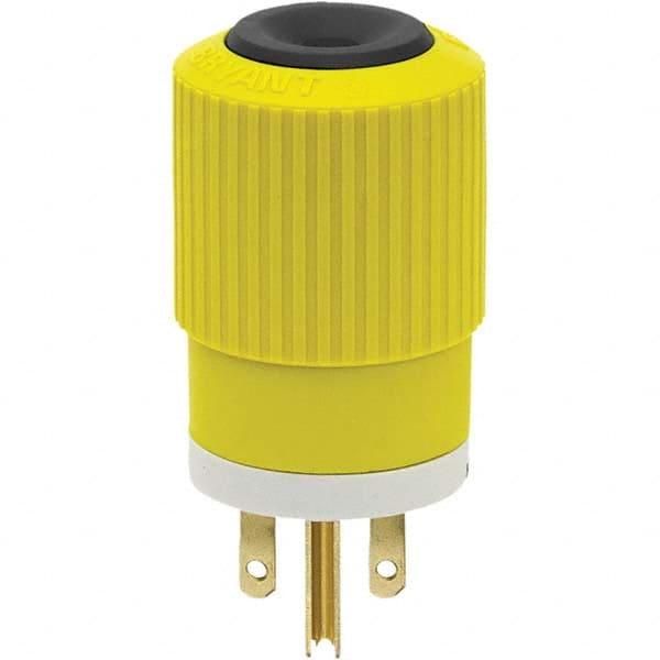 Bryant Electric - Straight Blade Plugs & Connectors Connector Type: Plug Grade: Industrial - Exact Industrial Supply