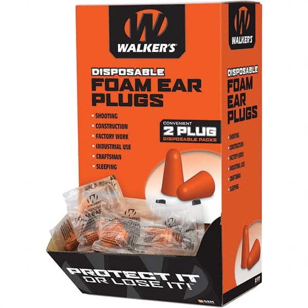 Walkers - Earplugs Disposable or Reusable: Disposable Style: Uncorded - Exact Industrial Supply
