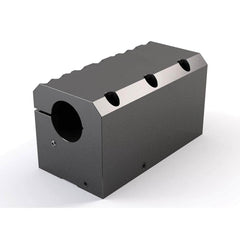 Global CNC Industries - Turret & VDI Tool Holders; Type: Mazak ID Block ; Clamping System: 134mm X 108mm ; Tool Axis: ID ; Through Coolant: No ; Additional Information: 4 Mounting Holes - Exact Industrial Supply