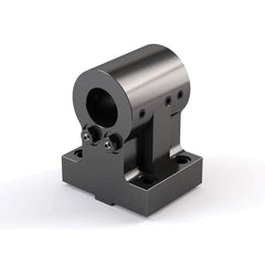 Global CNC Industries - Turret & VDI Tool Holders; Type: Okuma Howa ID Block ; Clamping System: 95mm X 60mm ; Tool Axis: ID ; Through Coolant: No ; Additional Information: 4 Mounting Holes - Exact Industrial Supply