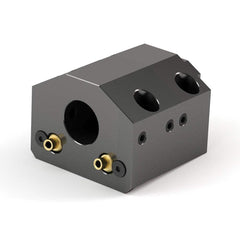 Global CNC Industries - Turret & VDI Tool Holders; Type: Doosan ID Block ; Clamping System: 72mm X 45mm ; Tool Axis: ID ; Through Coolant: No ; Additional Information: 4 Mounting Holes - Exact Industrial Supply