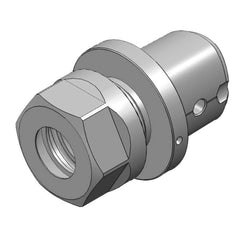 WTO - Modular Tool Holding System Adapters; Modular System Size: ER20 ; Taper Size: C4 ; Projection (mm): 32 ; Through Coolant: Yes - Exact Industrial Supply