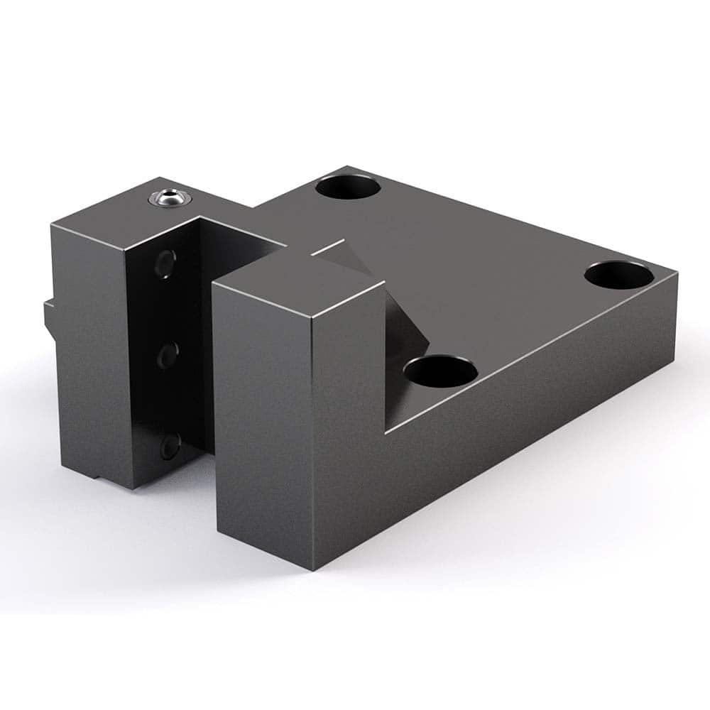 Global CNC Industries - Turret & VDI Tool Holders; Type: Mazak OD Turning Block ; Clamping System: 134mm X 108mm ; Tool Axis: OD ; Through Coolant: No ; Outside Diameter (Decimal Inch): 1.5000 ; Additional Information: 4 Mounting Holes - Exact Industrial Supply