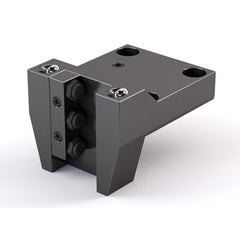 Global CNC Industries - Turret & VDI Tool Holders; Type: Mazak OD Turning Block ; Clamping System: 94mm X 84mm ; Tool Axis: OD ; Through Coolant: No ; Outside Diameter (Decimal Inch): 1.2500 ; Additional Information: 4 Mounting Holes - Exact Industrial Supply