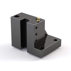 Global CNC Industries - Turret & VDI Tool Holders; Type: Okuma Howa OD Turning Block ; Clamping System: 120mm X 80mm ; Tool Axis: OD ; Through Coolant: No ; Outside Diameter (Decimal Inch): 1.0000 ; Additional Information: 4 Mounting Holes - Exact Industrial Supply