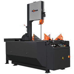 Cosen - Vertical Bandsaws; Drive Type: Variable Frequency ; Throat Capacity (Decimal Inch): 22.0000 ; Height Capacity (Inch): 30 ; Phase: 3 ; Blade Width (Inch): 1-1/4 ; Blade Speeds (SFPM): 65 to 328 - Exact Industrial Supply