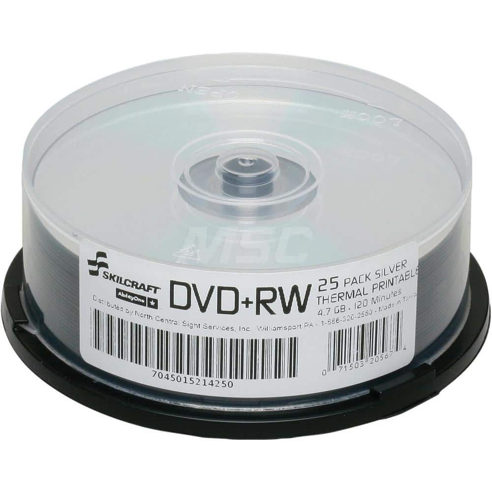 DVD+RW Disc: Use with DVD