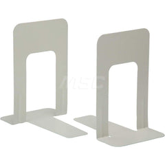 Book Ends & Book Supports; Clip Board Type: Bookends; Size: 9X5-7/8X8; Color: Beige; Size: 9X5-7/8X8
