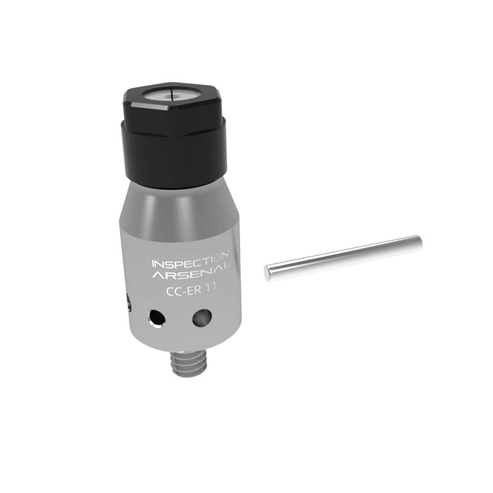 Phillips Precision - CMM Accessories; Accessory Type: Collet Chuck ; For Use With: All Types ; Material: Aluminum ; Thread Size: Various ; Includes: Chuck & Hardware ; Series: Inspection Arsenal? - Exact Industrial Supply