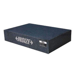 Insize USA LLC - Inspection Surface Plates; Length (Inch): 36 ; Width (Inch): 24 ; Thickness (Inch): 4 ; Grade: A ; Number of Ledges: 5 ; Material: Granite - Exact Industrial Supply