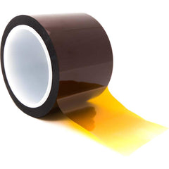 Bertech - Film Tape; Material Type: Polyimide ; Thickness (mil): 3.5000 ; Color: Amber ; Adhesive Material: Silicone ; Width (Inch): 10 ; Length (Feet): 108.000 - Exact Industrial Supply