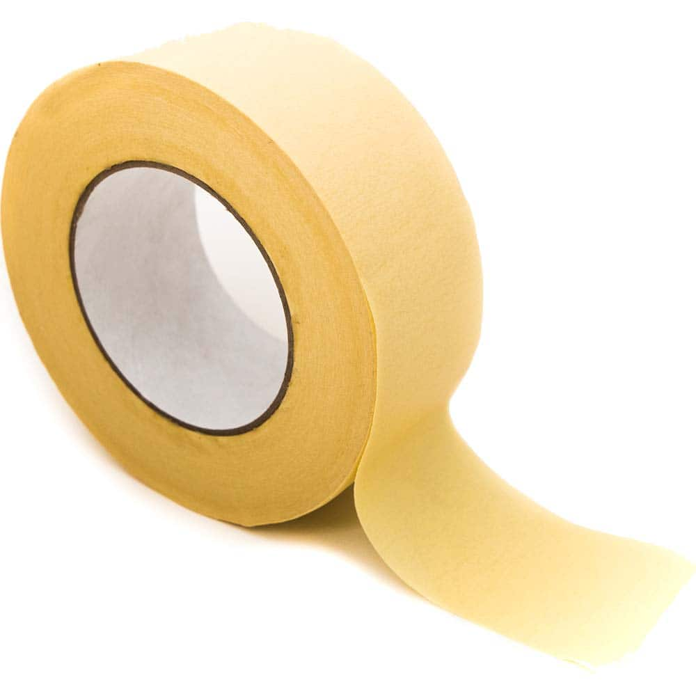 Bertech - Masking & Painters Tape; Tape Type: High Temperature Masking Tape ; Material Type: Crepe Paper ; Width (Inch): 7.87 ; Width (mm): 200.00 ; Length (Feet): 180.000 ; Length (yd): 60.00 - Exact Industrial Supply