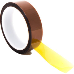 Bertech - Film Tape; Material Type: Polyimide ; Thickness (mil): 2.5000 ; Color: Amber ; Adhesive Material: Silicone ; Width (Inch): 7/8 ; Length (Feet): 108.000 - Exact Industrial Supply