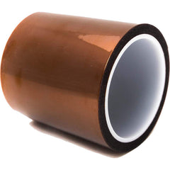 Bertech - Film Tape; Material Type: Polyimide ; Thickness (mil): 2.5000 ; Color: Amber ; Adhesive Material: Silicone ; Width (Inch): 4.92 ; Width (mm): 125.00 - Exact Industrial Supply