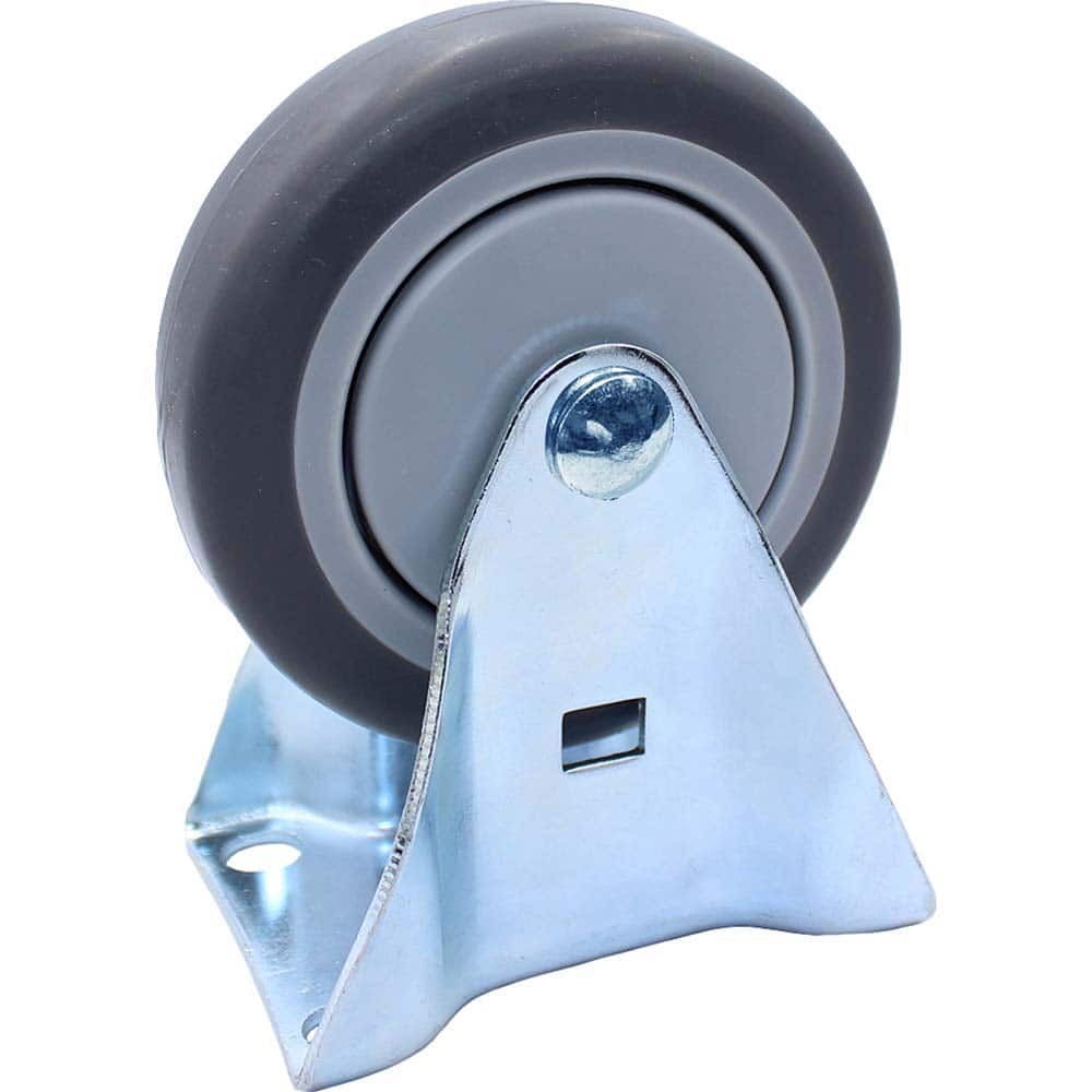 Snap-Loc - Specialty Casters; Type: Caster ; Style: Rigid ; Mount: Stem ; Load Capacity (Lb.): 300.000 ; Wheel Diameter: 4 (Inch); Wheel Width: 1-1/8 (Inch) - Exact Industrial Supply