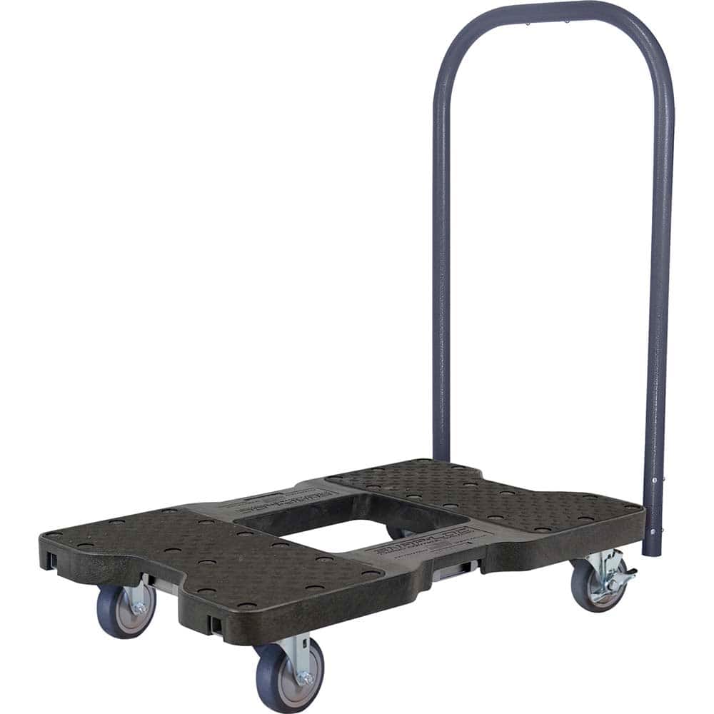 Snap-Loc - Bar, Panel & Platform Trucks; Type: Push Cart ; Load Capacity (Lb.): 1200.000 ; Length: 33-1/2 (Inch); Platform Length (Inch): 32 ; Width (Inch): 20-1/2 ; Platform Height (Inch): 7 - Exact Industrial Supply