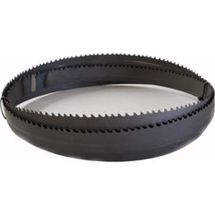 Welded Bandsaw Blade: 10' 1-1/2″ Long, 1″ Wide, 0.035″ Thick, 3 to 4 TPI High Speed Steel, Toothed Edge, Variable Pitch