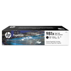 Hewlett-Packard - Office Machine Supplies & Accessories; Office Machine/Equipment Accessory Type: Ink Cartridge ; For Use With: HP PageWide Enterprise 556dn; 556xh; MFP 586dn; MFP 586f; MFP 586z ; Color: Black - Exact Industrial Supply