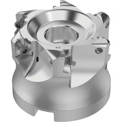 Seco - Indexable High-Feed Face Mills Cutting Diameter (mm): 66.00 Maximum Depth of Cut (mm): 1.80 - Exact Industrial Supply