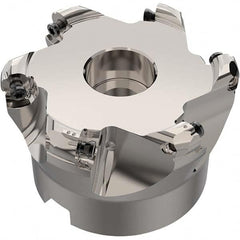 Seco - Indexable Copy Face Mills Cutting Diameter (mm): 53.00 Cutting Diameter (Decimal Inch): 2.0866 - Exact Industrial Supply