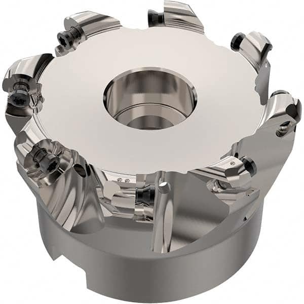 Seco - Indexable Copy Face Mills Cutting Diameter (mm): 53.00 Cutting Diameter (Decimal Inch): 2.0866 - Exact Industrial Supply