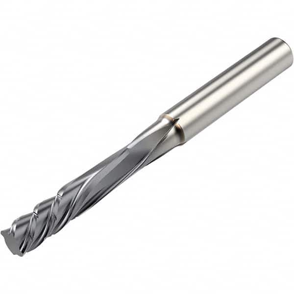 Seco - 8.5mm Diam, 38mm LOC, Solid Carbide Diamond-Pattern End Mill End Router Bit - Exact Industrial Supply