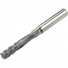 Seco - 14.8mm Diam, 54.99mm LOC, Solid Carbide Diamond-Pattern End Mill End Router Bit - Exact Industrial Supply