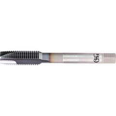 OSG - M15x1.25 Metric Class 6H 4-Flute V Finish VC-10 Spiral Point Tap - Exact Industrial Supply