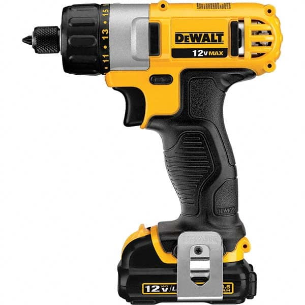 DeWALT - Cordless Screwdrivers Voltage: 12.0 Handle Type: Pistol Grip - Exact Industrial Supply