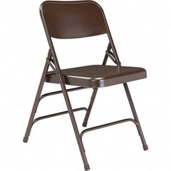 National Public Seating - Folding Chairs Pad Type: Folding Chair Material: Steel - Exact Industrial Supply