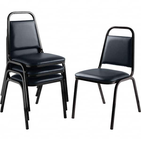 National Public Seating - Stacking Chairs Type: Stack Chairs w/o Arms Seating Area Material: Vinyl - Exact Industrial Supply