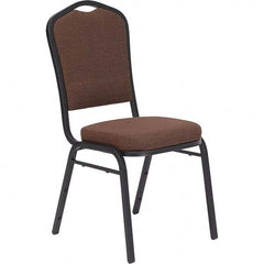 National Public Seating - Stacking Chairs Type: Stack Chairs w/o Arms Seating Area Material: Fabric - Exact Industrial Supply