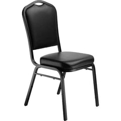 National Public Seating - Stacking Chairs Type: Stack Chairs w/o Arms Seating Area Material: Vinyl - Exact Industrial Supply