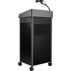 Oklahoma Sound - Lecterns Type: Full Floor Height (Inch): 45-1/2 - Exact Industrial Supply