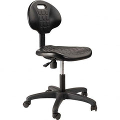 National Public Seating - Swivel & Adjustable Stools Type: Adjustable Height Swivel Stool Overall Height: 37 - Exact Industrial Supply