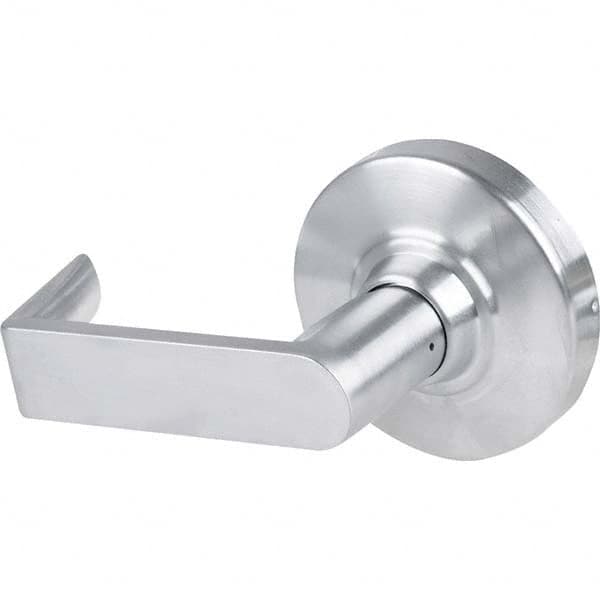 Schlage - Dummy Lever Lockset for 1-5/8 to 2-1/8" Doors - Exact Industrial Supply