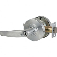 Schlage - Privacy Lever Lockset for 1-5/8 to 2-1/8" Doors - Exact Industrial Supply