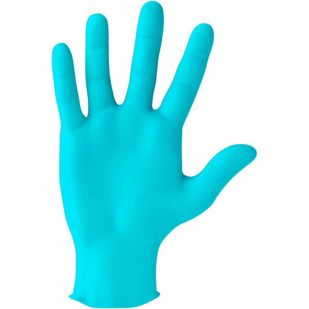 Disposable Gloves: 3 mil, Nitrile Blue, 9-1/2″ Length, Textured, FDA Approved
