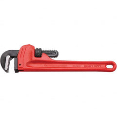 Rothenberger - Pipe Wrenches Type: Heavy Duty Pipe Wrench Maximum Pipe Capacity (Inch): 1-1/2 - Exact Industrial Supply
