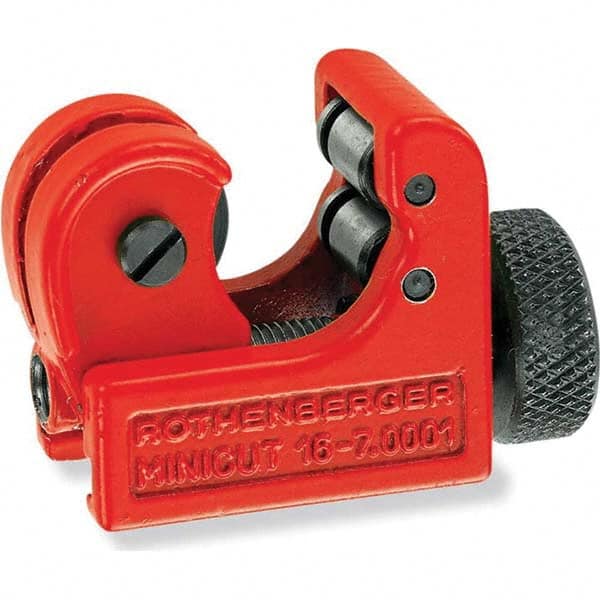 Rothenberger - Pipe & Tube Cutters Type: Mini Tube Cutter Maximum Pipe Capacity (Inch): 7/8 - Exact Industrial Supply